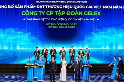 GELEX và các đơn vị thành viên đạt giải thưởng Thương hiệu quốc gia