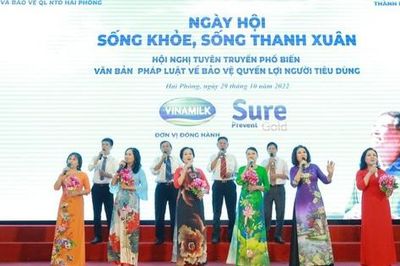 Vinamilk lan tỏa thông điệp 'Sống khỏe, sống thanh xuân'