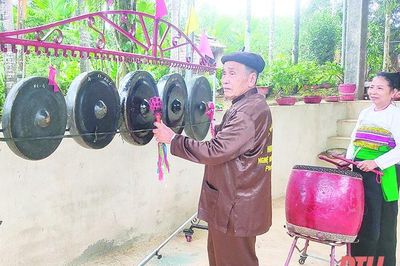 Ngân mãi tiếng cồng chiêng xứ Mường