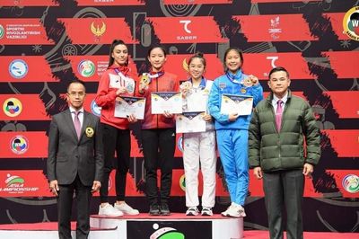 Hoàng Thị Mỹ Tâm tiếp tục giành HCV, ghi dấu cho karate Việt Nam tại vô địch châu Á