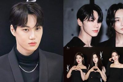 Idol K-Pop đổ bộ 2 sự kiện lớn của YSL: Jeonghan (SEVENTEEN) như lãng tử, aespa sang trọng