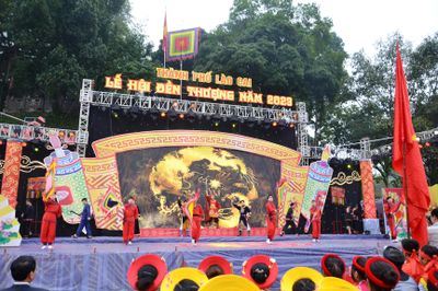 Khai hội đền Thượng tưởng nhớ Quốc công Tiết chế Hưng Đạo Đại Vương Trần Quốc Tuấn