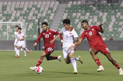 U23 Việt Nam thua cách biệt U23 UAE 0-4