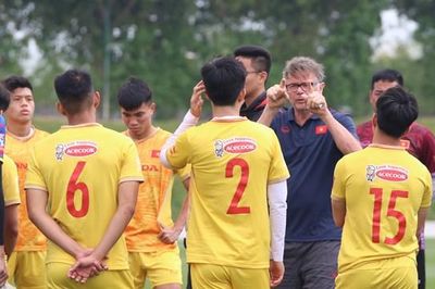 U23 Việt Nam trở lại tập luyện cho trận cuối tại giải U23 Cup