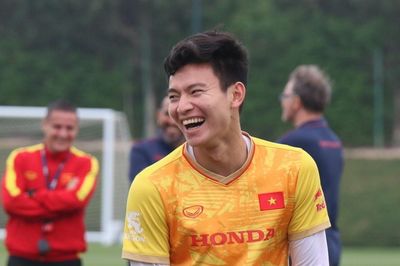 Nụ cười trở lại với U23 Việt Nam