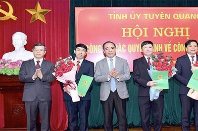 Tuyên Quang bổ nhiệm loạt cán bộ chủ chốt