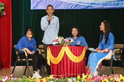 Tuổi trẻ Cẩm Xuyên tham gia diễn đàn 'Hà Huy Tập - người cộng sản kiên trung'