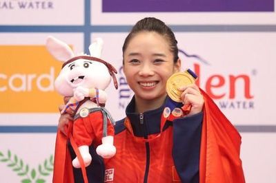 'Ngọc nữ' Dương Thúy Vi giành vàng SEA Games đúng sinh nhật tuổi 30