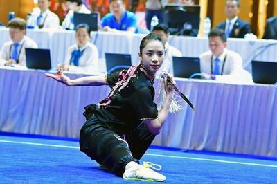 Dương Thúy Vi giành HCV đầu tiên môn Wushu
