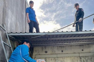 Tuổi trẻ Gia Lai chung sức ứng phó bão số 13