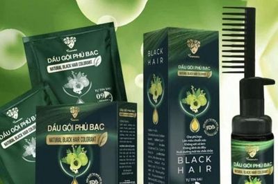 Thu hồi Dầu gội phủ bạc Natural Black Hair Colorant