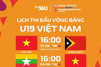 Xem trực tiếp U19 Việt Nam tại giải Đông Nam Á trên kênh nào?