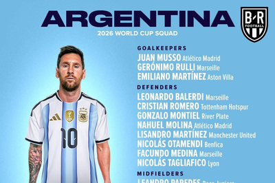 Messi chính thức dự World Cup 2026