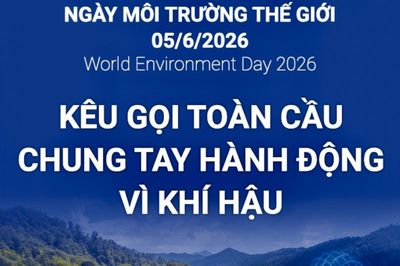 Phát động hưởng ứng Ngày Môi trường thế giới và Tháng hành động vì môi trường 2026