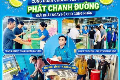 Chăm lo, bảo vệ sức khỏe người lao động trong thời tiết nắng nóng