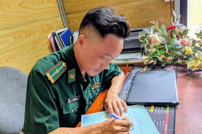 Những cánh thư nối dài yêu thương nơi biên cương