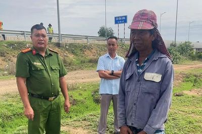 Xử lý vi phạm chăn thả gia súc trên tuyến cao tốc Vĩnh Hảo – Dầu Giây