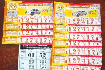 An Giang, Tây Ninh và Cần Thơ có nhiều người trúng xổ số miền Nam