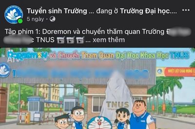 Nghi vấn xâm phạm bản quyền từ loạt video Doraemon quảng bá trường học ở Thái Nguyên