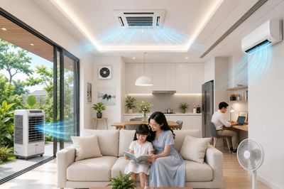 Bất ngờ hóa đơn tiền điện mùa hè nhờ thói quen dùng thiết bị làm mát