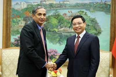 Phó Thủ tướng Nguyễn Văn Thắng tiếp Giám đốc IMF khu vực châu Á - Thái Bình Dương