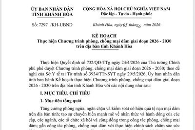 Khánh Hòa triển khai Chương trình phòng, chống mại dâm giai đoạn 2026 - 2030