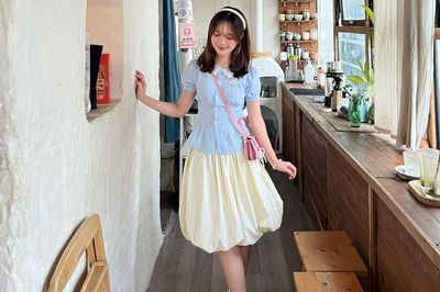 Không phải váy chữ A, đây mới là kiểu chân váy được yêu thích trong mùa hè