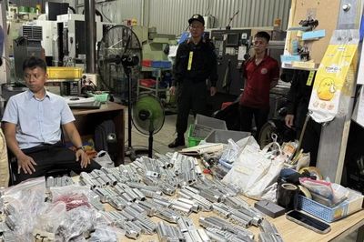 Triệt phá 'công xưởng' chế tạo vũ khí quân dụng quy mô lớn