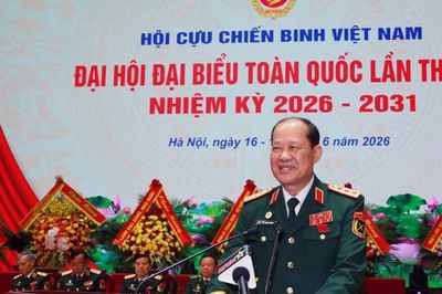 Thượng tướng Bế Xuân Trường tái đắc cử Chủ tịch Hội Cựu chiến binh Việt Nam