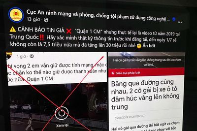 Cục A05 cảnh báo tin giả