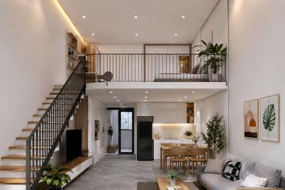 7 lưu ý không thể bỏ qua khi xây nhà gác lửng