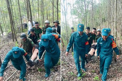 Kịp thời cứu giúp nam du khách nước ngoài gặp nạn trên núi