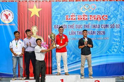 Trao 116 huy chương cho các vận động viên xuất sắc