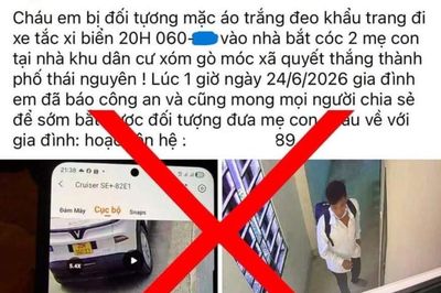 Công an bác tin đồn hai mẹ con bị bắt cóc ở Thái Nguyên