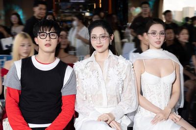 Tiểu Vy, Lương Thùy Linh hội ngộ cùng Trần Ngọc Vàng tại sự kiện