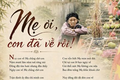 Mẹ ơi, con đã về rồi!