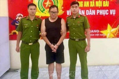 Bắt đối tượng cướp tiệm vàng tại xã Nội Bài