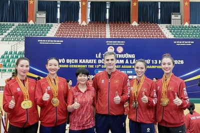 Karate Việt Nam khẳng định vị thế trên sân nhà