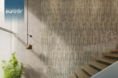 Gạch trang trí Third firing eurotile: Nghệ thuật sắp đặt không gian sống