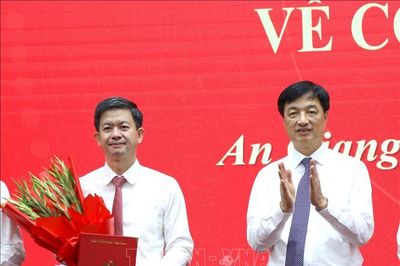 Đồng chí Lê Quang Tùng giữ chức Bí thư Tỉnh ủy An Giang​