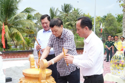 Cà Mau: Khánh thành công trình Tượng bia Tiểu đoàn U Minh 2 Anh hùng