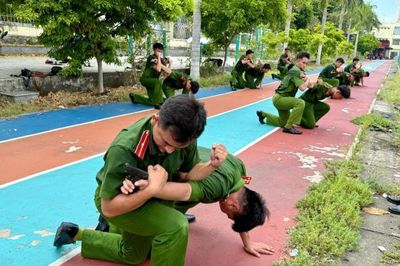 Môn võ thuật Hội thao Công an nhân dân 2026: Các đội tuyển sẵn sàng bước vào những cuộc tranh tài