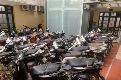 Phá 5 vụ trộm cắp xe máy liên địa bàn