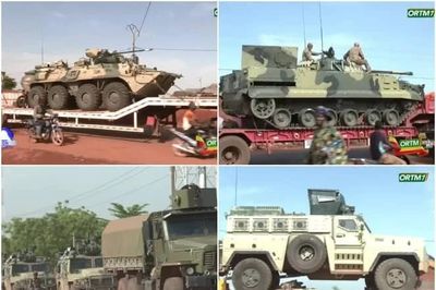 Nga đưa lượng lớn thiết bị quân sự tới Mali, bao gồm cả thiết giáp BMP-3