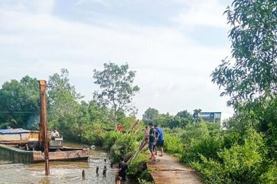 Gần 19 tỷ đồng đầu tư 7 công trình kè chống sạt lở tại xã Tân Hưng