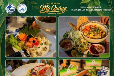 Đưa Mỳ Quảng trở thành biểu tượng ẩm thực của miền Trung