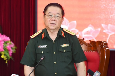 Đại tướng Nguyễn Trọng Nghĩa thăm chính thức Lào