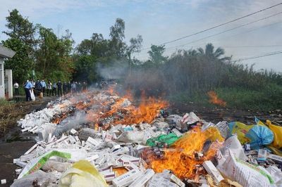 Các tỉnh giáp biên giới phía Nam siết chặt chống buôn lậu thuốc lá