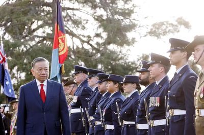 Lễ đón Tổng Bí thư, Chủ tịch nước Tô Lâm thăm cấp Nhà nước Australia