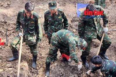 Tìm thấy 321 bộ hài cốt liệt sĩ sau gần 2 tháng tìm kiếm tại Công viên Lê Thị Riêng